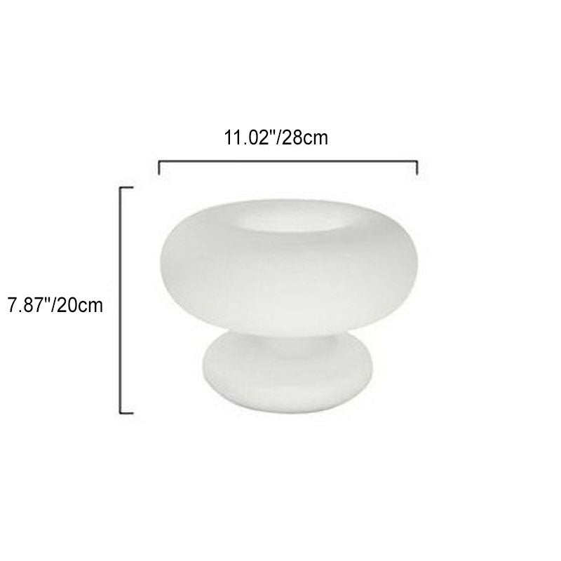 FarkasLuxe | Milchglas Pilz Tischlampe - LICHTZOONE