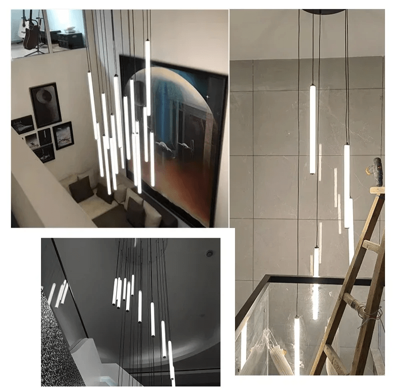 Védrine | Luxuriöse Spiralpendelleuchte - LICHTZOONE