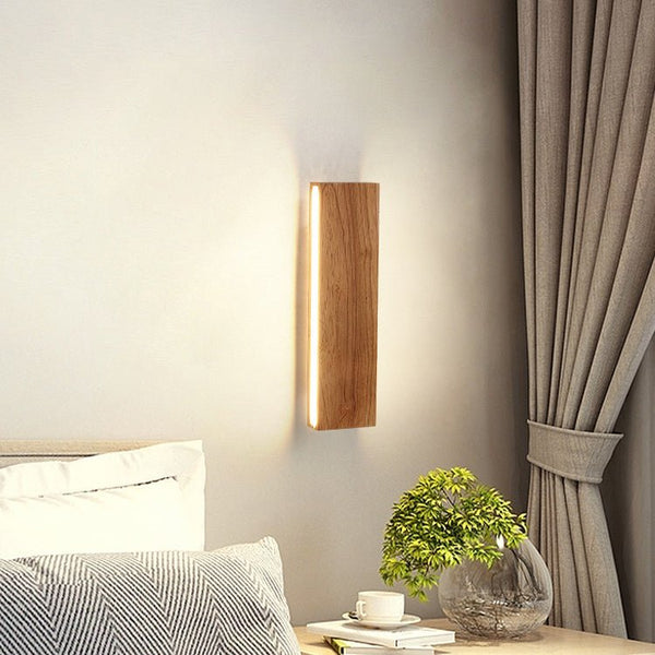 ÁrpádGlow | Holz LED Wandleuchte - LICHTZOONE