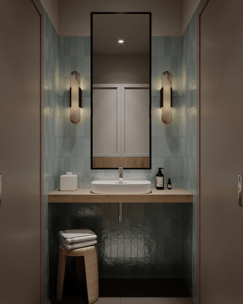 KetelLux | Elegante Marmor LED Wandleuchte - LICHTZOONE