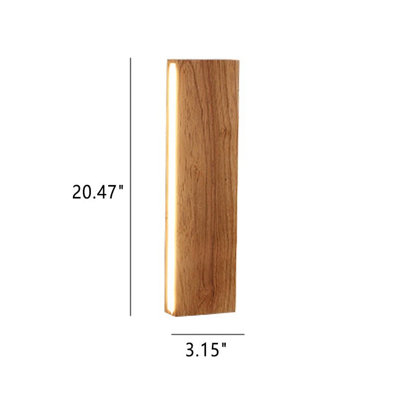 ÁrpádGlow | Holz LED Wandleuchte - LICHTZOONE
