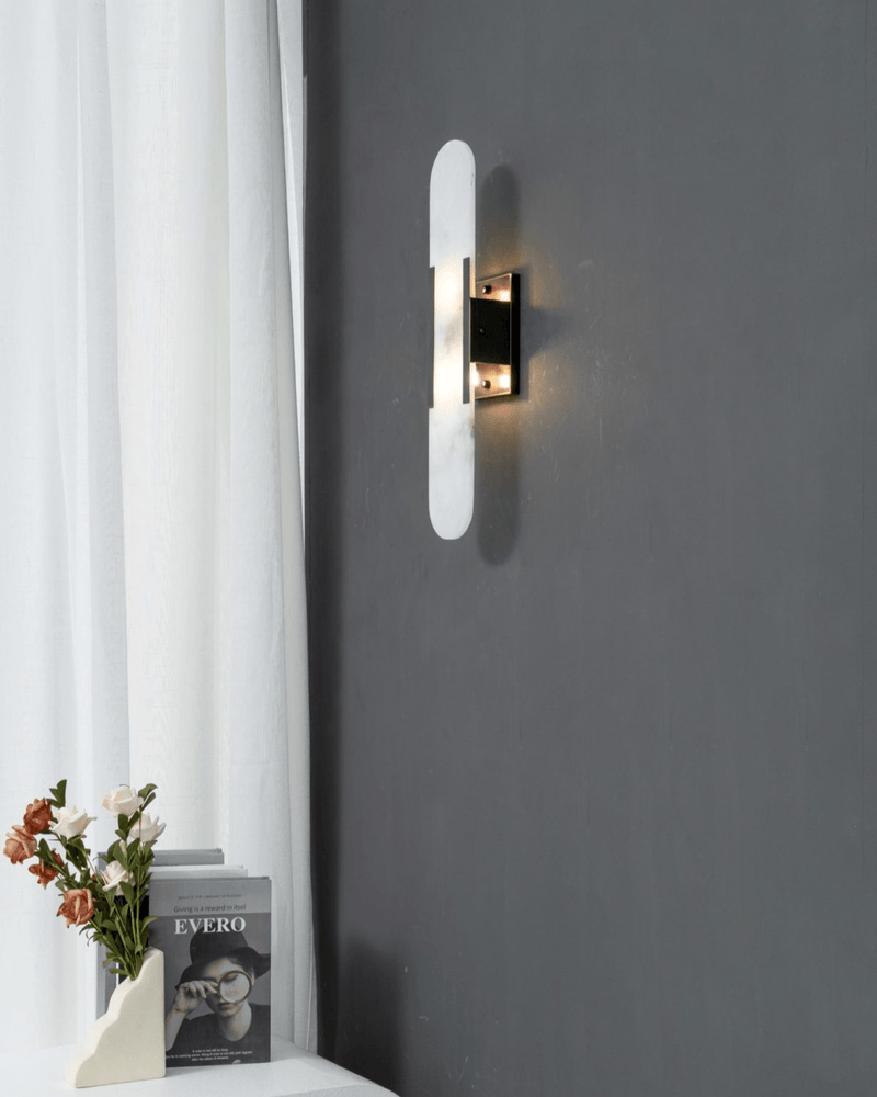 KetelLux | Elegante Marmor LED Wandleuchte - LICHTZOONE