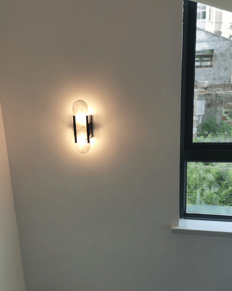 KetelLux | Elegante Marmor LED Wandleuchte - LICHTZOONE
