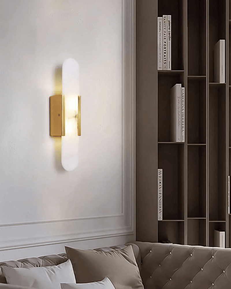 KetelLux | Elegante Marmor LED Wandleuchte - LICHTZOONE