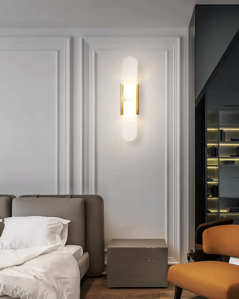 KetelLux | Elegante Marmor LED Wandleuchte - LICHTZOONE