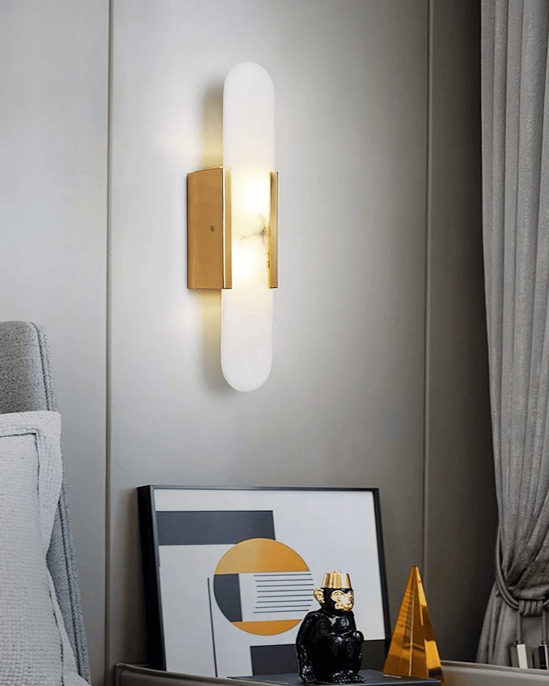 KetelLux | Elegante Marmor LED Wandleuchte - LICHTZOONE