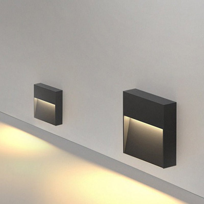 BeseGlow | Quadratisches LED - Wandlicht für den Außenbereich - LICHTZOONE