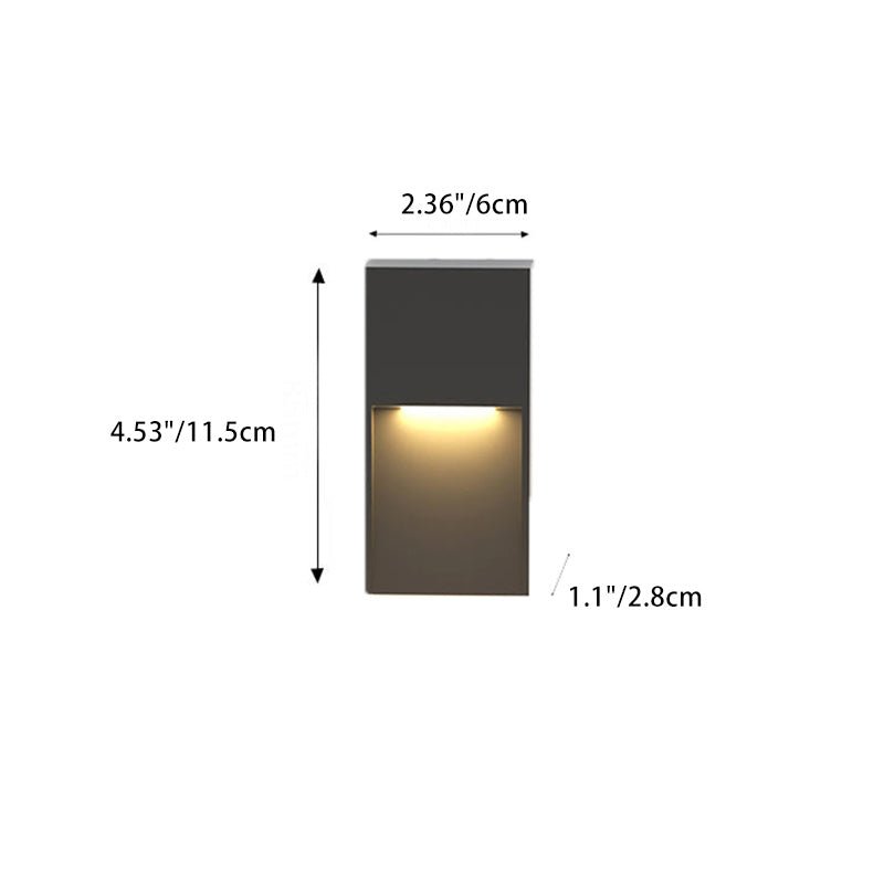 BeseGlow | Quadratisches LED - Wandlicht für den Außenbereich - LICHTZOONE