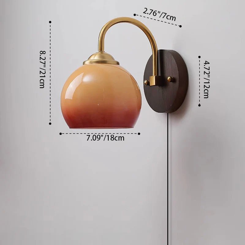 ÁkusVinta | Wandleuchte im Mid - Century - Stil - LICHTZOONE