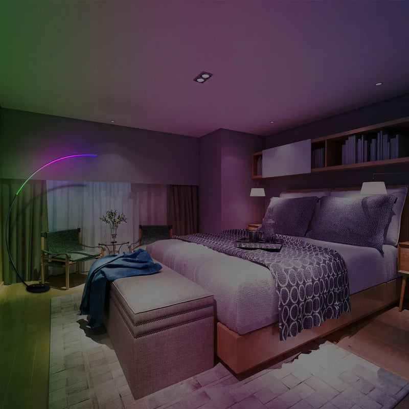 BokenyArc | Stilvolle RGB - Stehlampe - LICHTZOONE