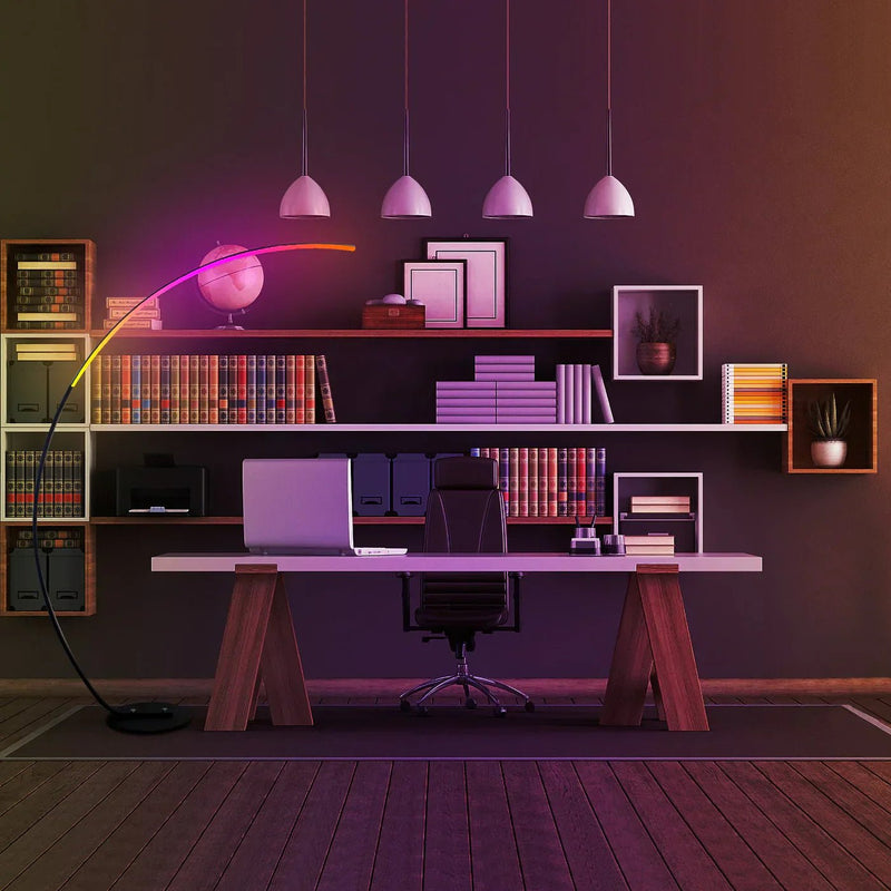 BokenyArc | Stilvolle RGB - Stehlampe - LICHTZOONE