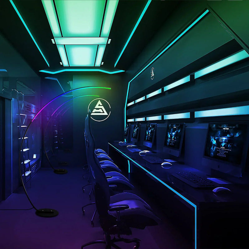 BokenyArc | Stilvolle RGB - Stehlampe - LICHTZOONE