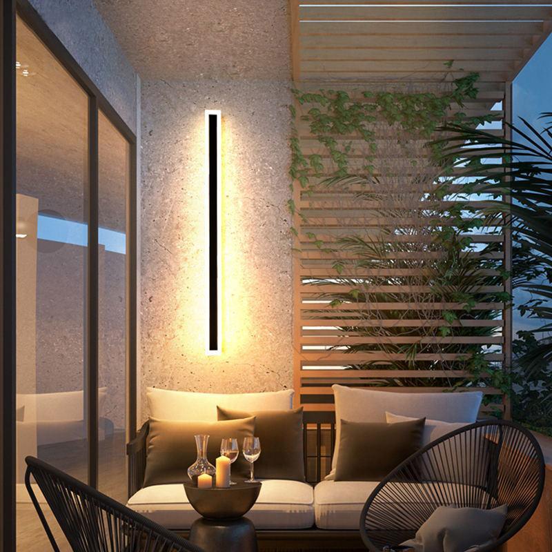 Edgiano | Außenwandleuchte Edelstahl – IP65 Wasserdicht und Dimmbar - LICHTZOONE