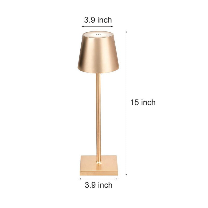 HetényLume | Wiederaufladbare Touch - Control Tischlampe - LICHTZOONE