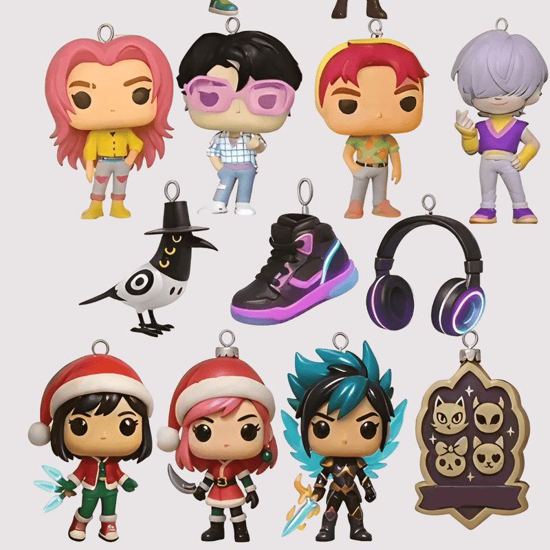 K - Pop Anime Advent Calendar 24 - Day Countdown Surprise Mini Figures - LICHTZOONE