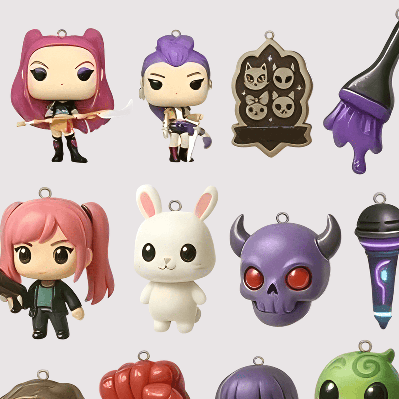 K - Pop Anime Advent Calendar 24 - Day Countdown Surprise Mini Figures - LICHTZOONE