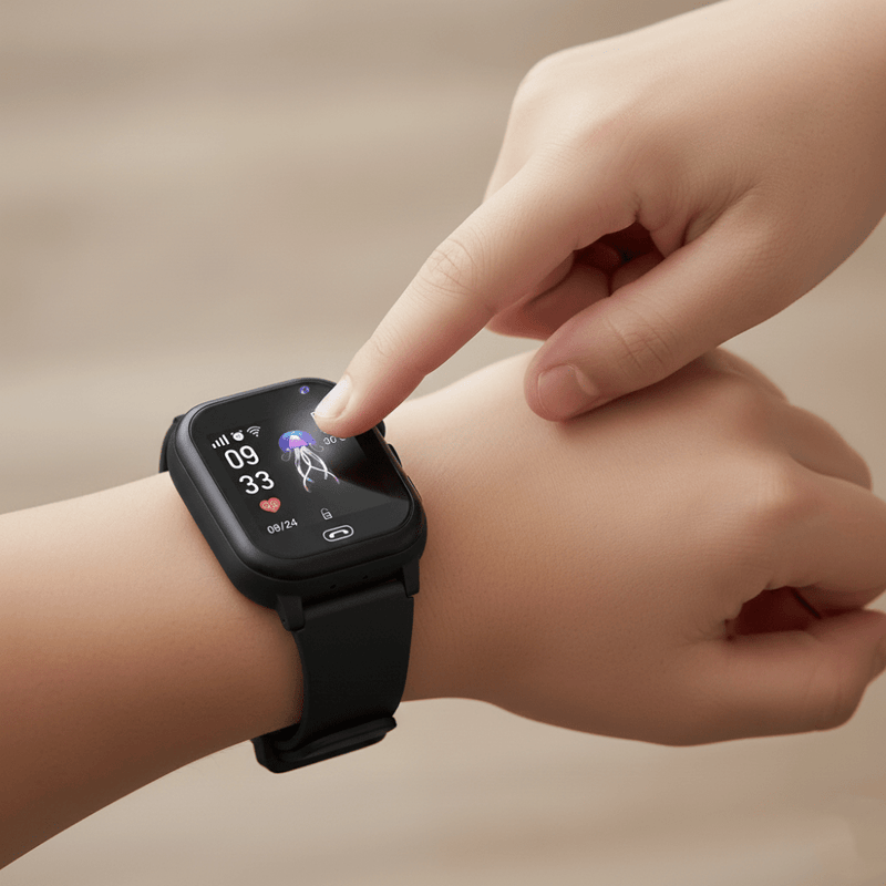 Kids GPS Smartwatch Waterproof 4G Tracker Camera Safety - LICHTZOONE