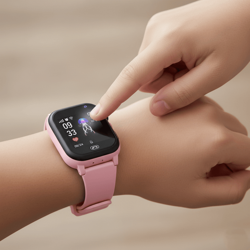 Kids GPS Smartwatch Waterproof 4G Tracker Camera Safety - LICHTZOONE