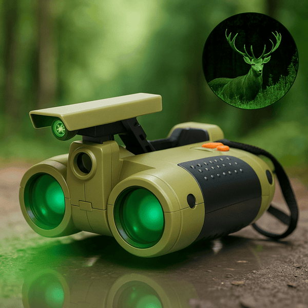 Kids Night Vision Binoculars Lightweight Adventure Toy Exploration - LICHTZOONE