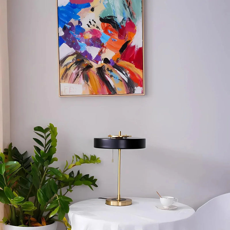 LumaTura | Tischleuchte – Stilvolles Design für Ihr Zuhause – Schwarz - LICHTZOONE
