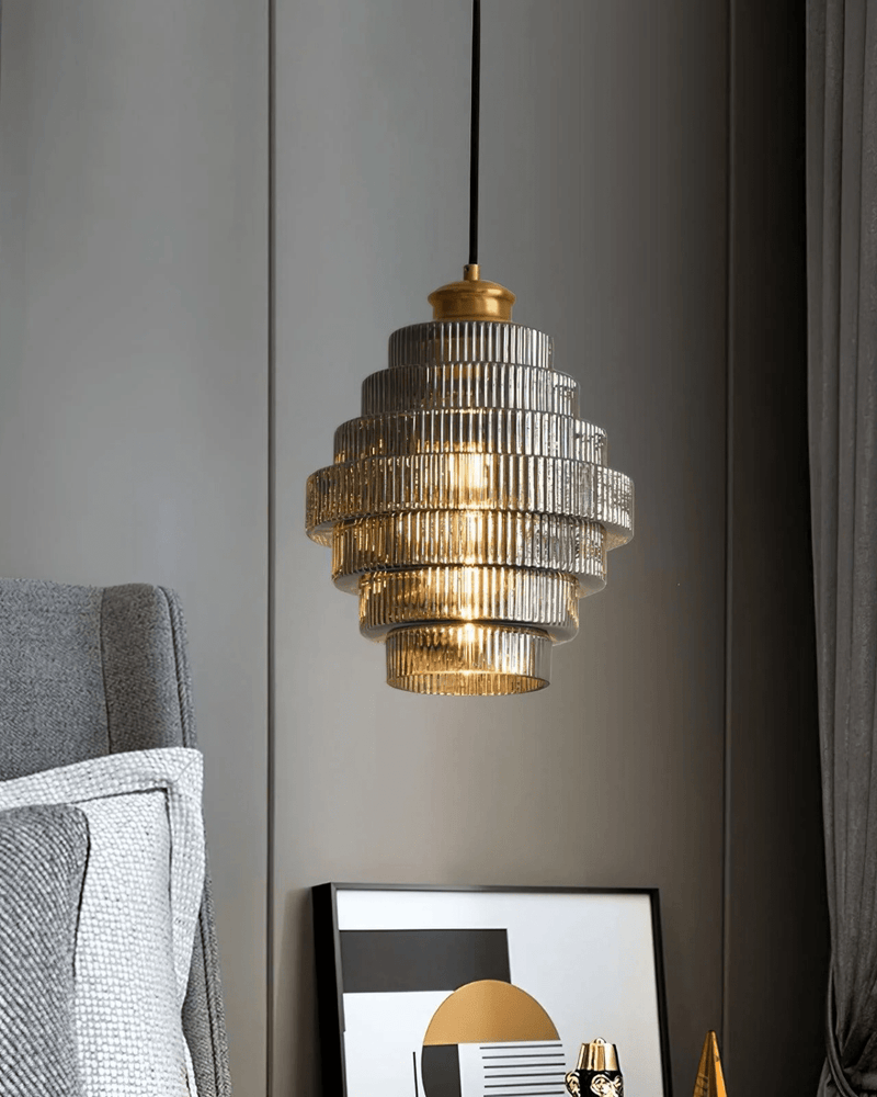 BoldaTier | Geschichtete Glaspendelleuchte - LICHTZOONE