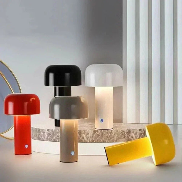 LumiChamp | Kabellose Pilzlampe mit USB - Aufladung - LICHTZOONE