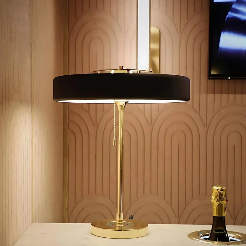 LumaTura | Tischleuchte – Stilvolles Design für Ihr Zuhause – Schwarz - LICHTZOONE