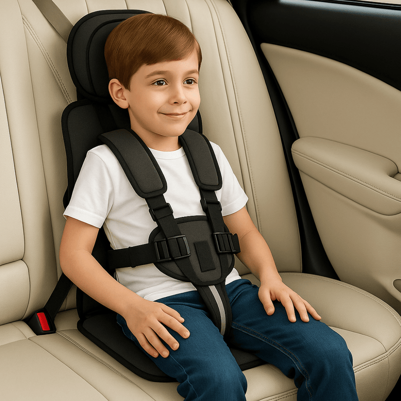 Portable Booster Toddler Car Seat Compact Safety Harness - LICHTZOONE