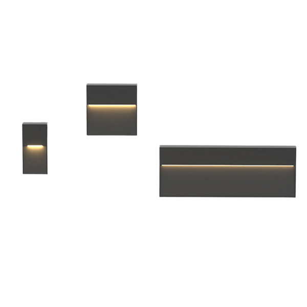BeseGlow | Quadratisches LED - Wandlicht für den Außenbereich - LICHTZOONE
