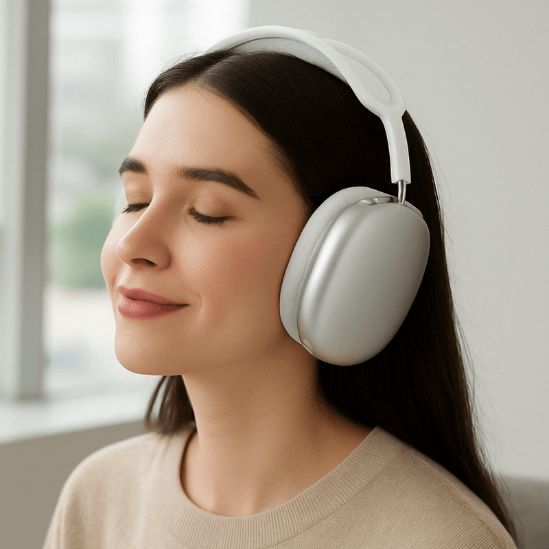 Wireless Noise Cancelling Over Ear Headphones Bluetooth Audio - LICHTZOONE