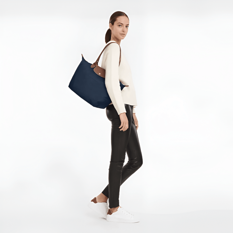 Women's Waterproof Leather Tote Bag Stylish Everyday Durable Design - LICHTZOONE