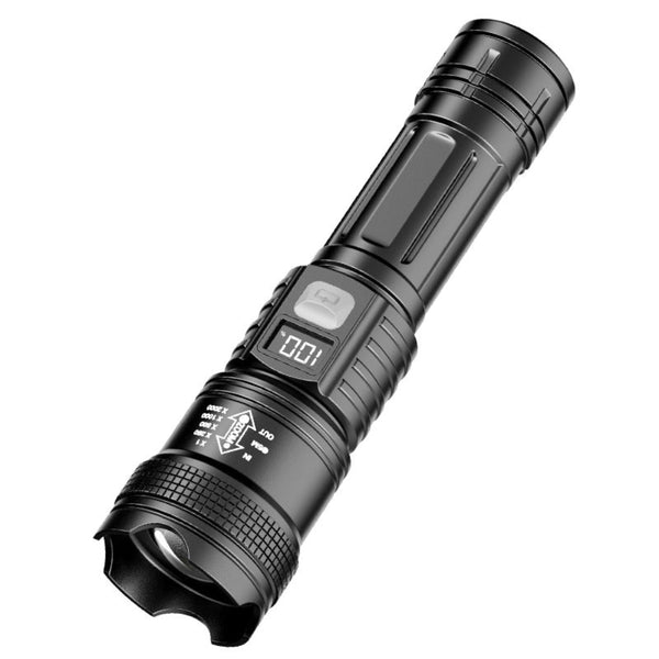 100000 Lumens Rechargeable Tactical Flashlight LED Waterproof Torch