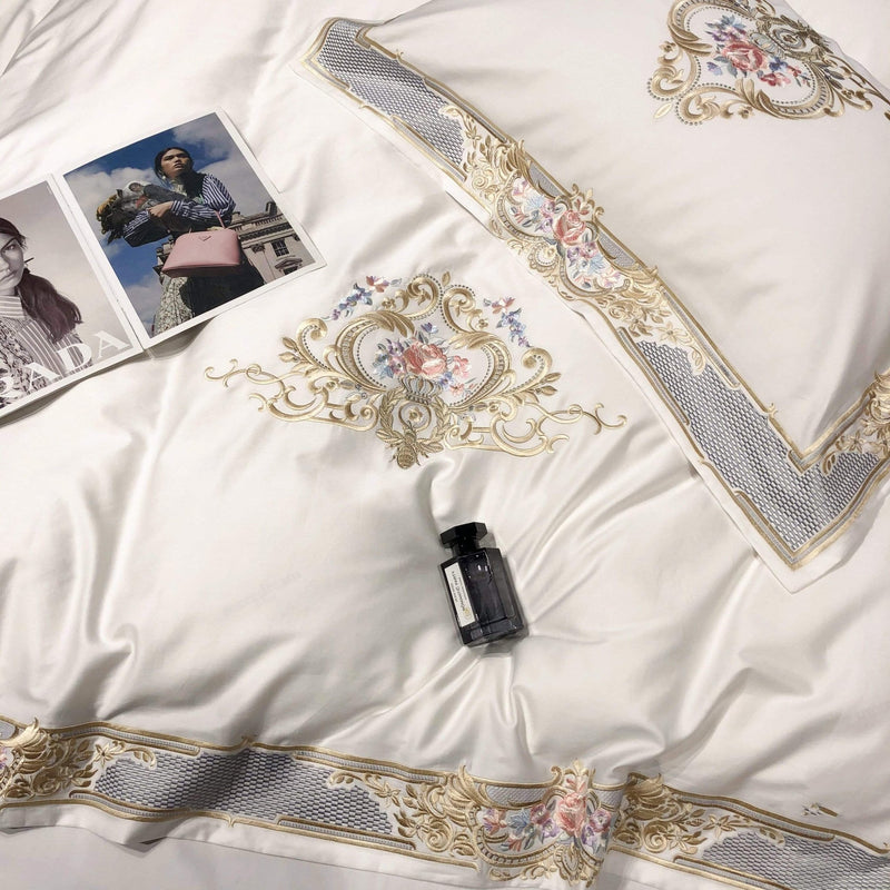 Isabella | Ägyptische Baumwolle Bettbezugset – 1000 TC - LICHTZOONE